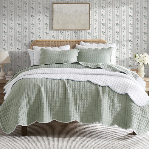 Wdcozy sage green - king, size