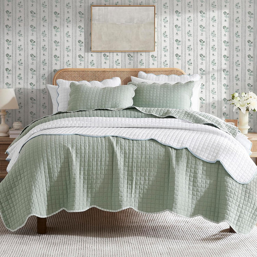 Sage green queen - queen, size
