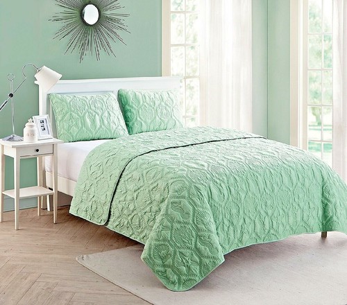 Quilt set queen - green, sea