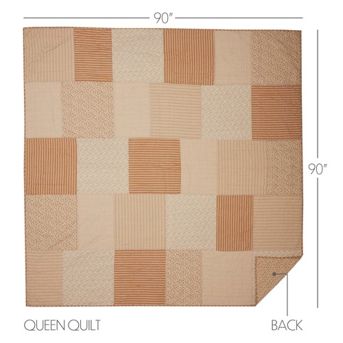 Farmhouse queen quilt - queen,