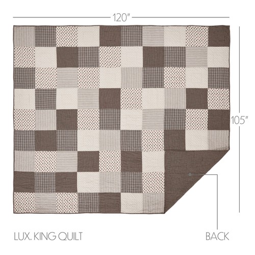 Farmhouse luxury king quilt - farmhouse,